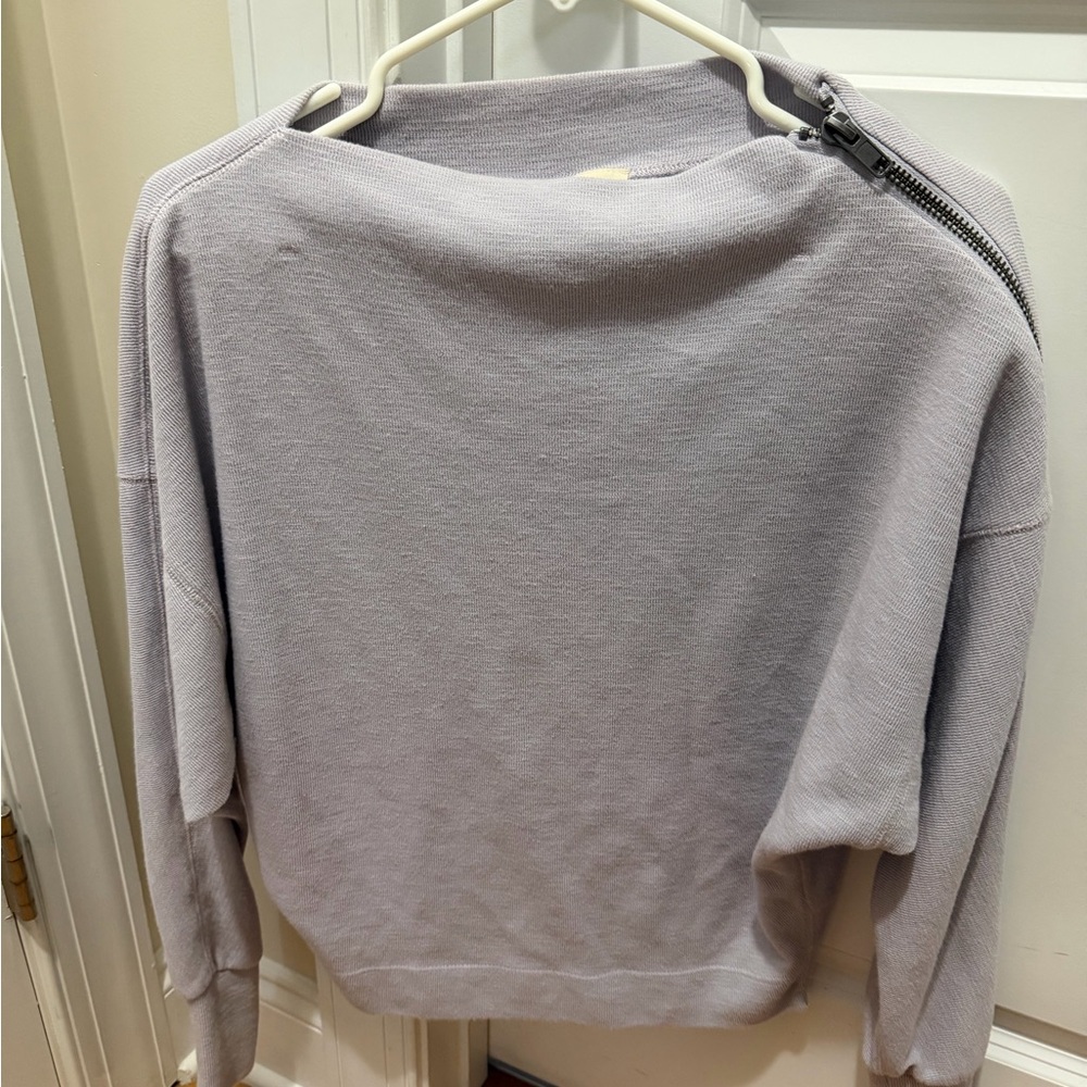 We The Free Lavender Knit Top